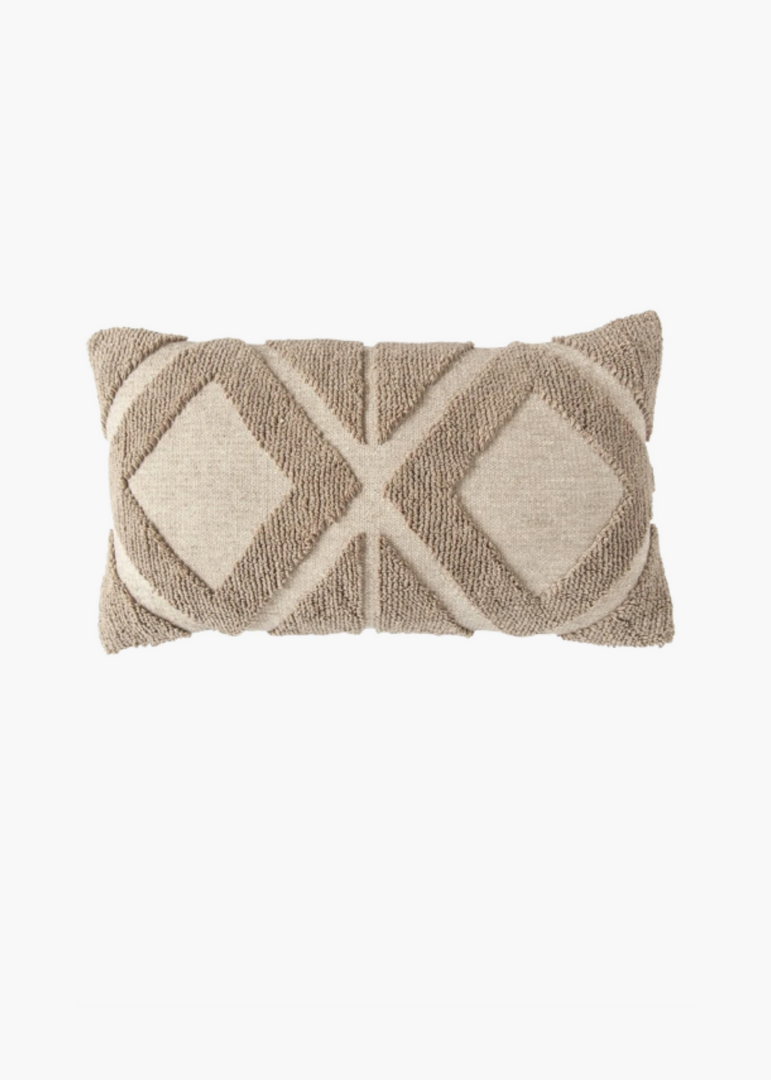 Taupe Lumbar Pillow