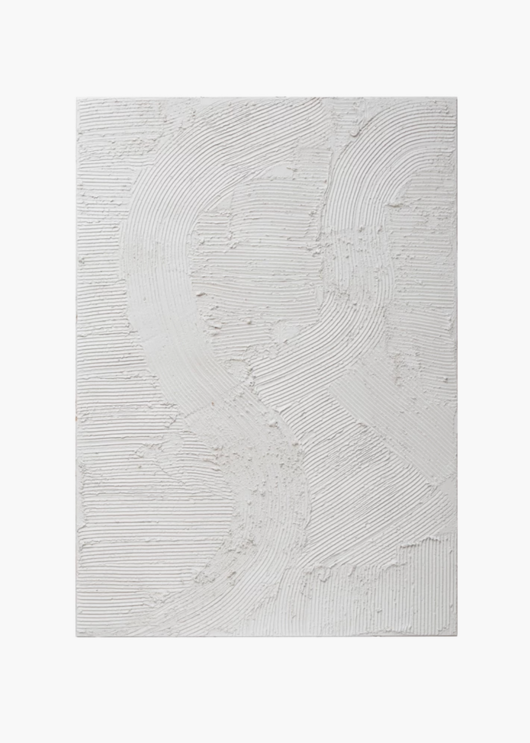 White Abstract Art