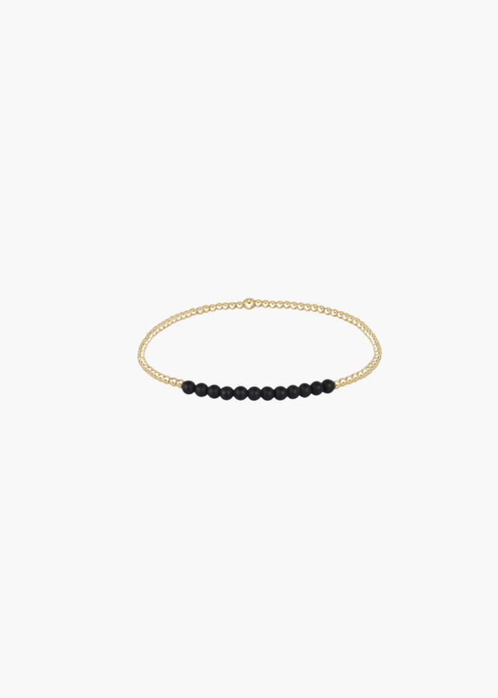 Gold Bliss 2mm Bead Bracelet