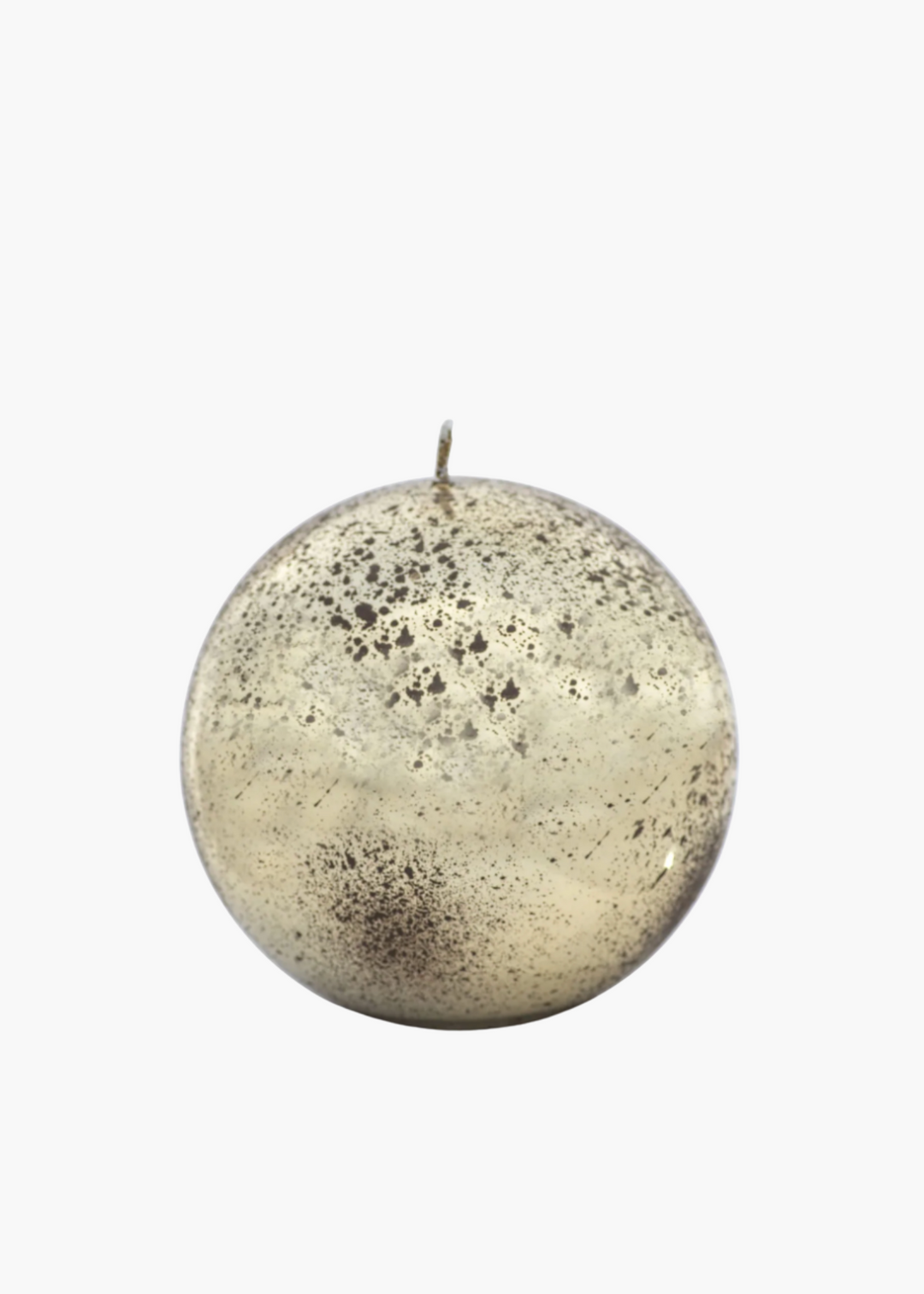 Antique Gold Ball Candle