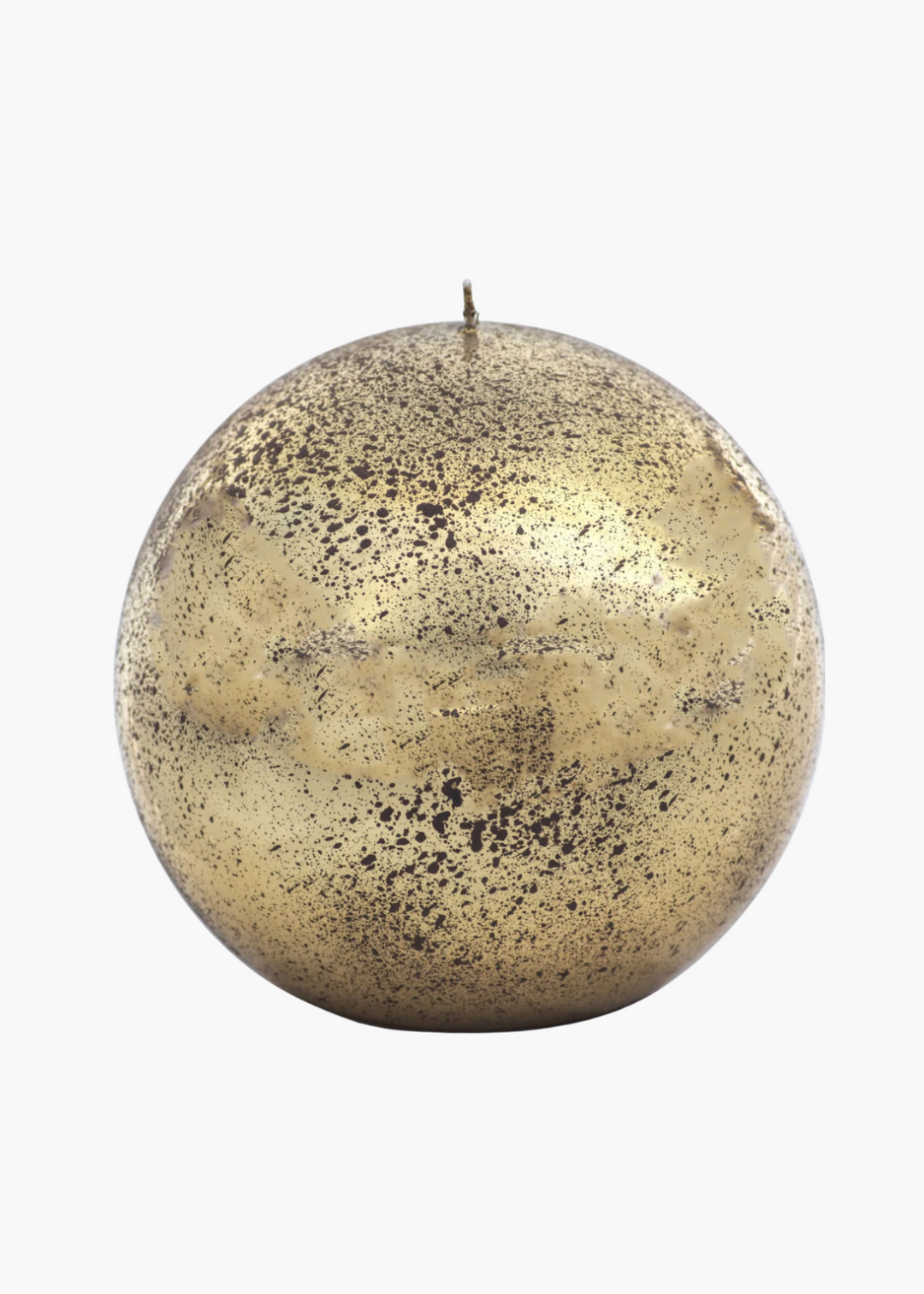 Antique Gold Ball Candle