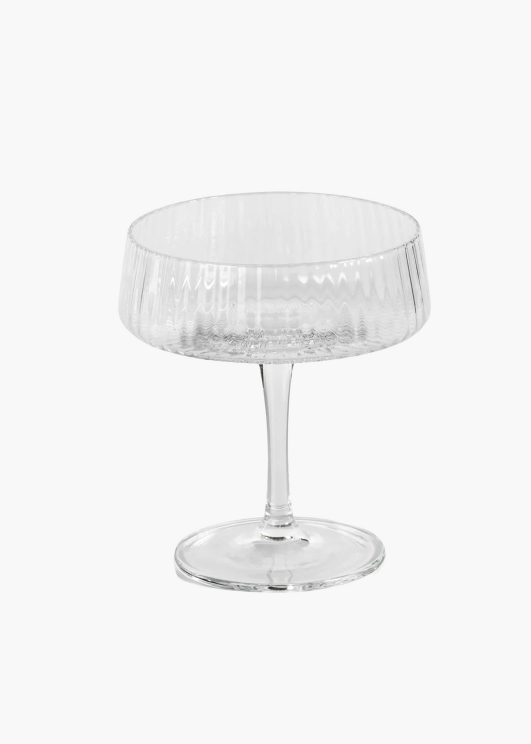 Fluted Martini Glass