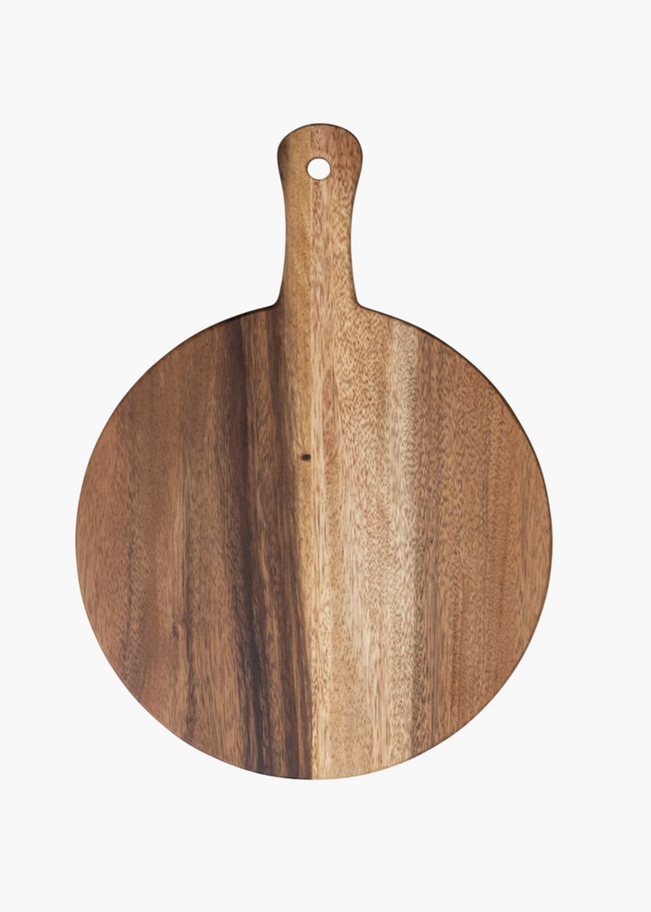 Natural Round Cutting Board