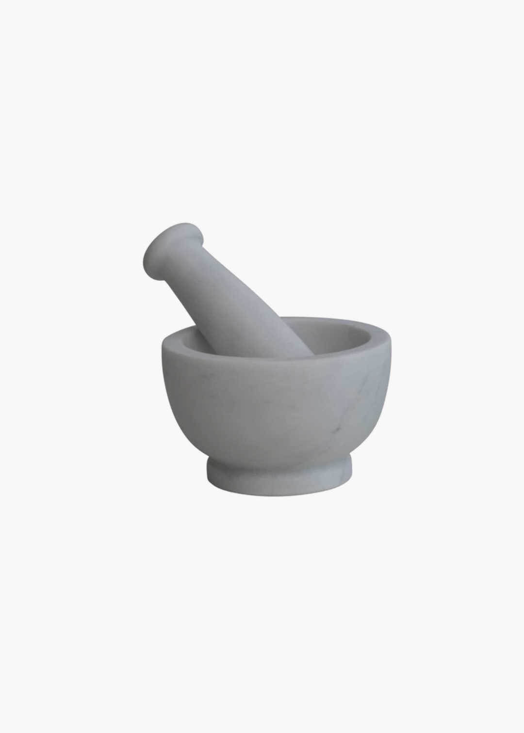 White Marble Mortar & Pestle