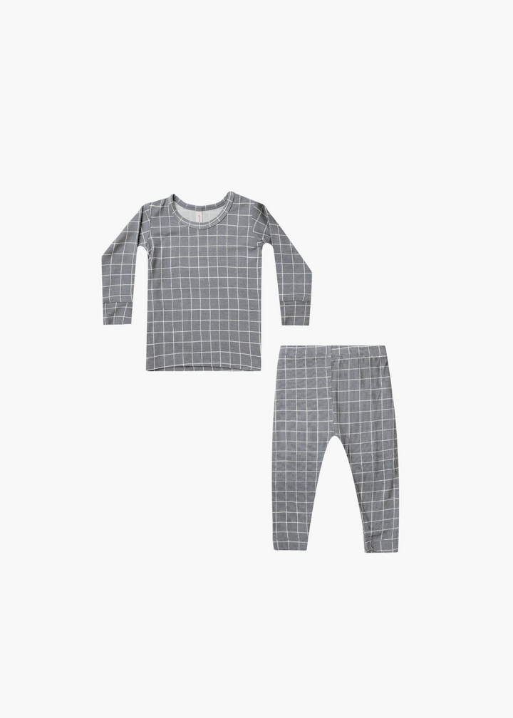 bamboo pajama set | grid - FINAL SALE