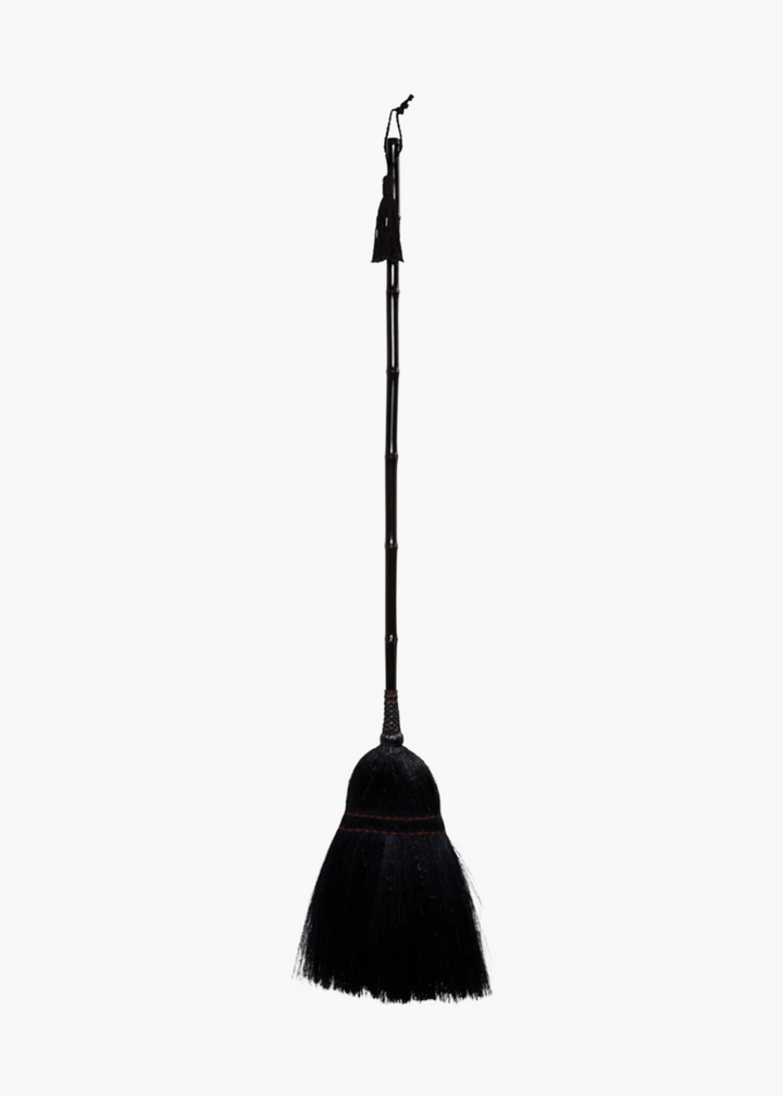 Handmade Grass & Bamboo Broom