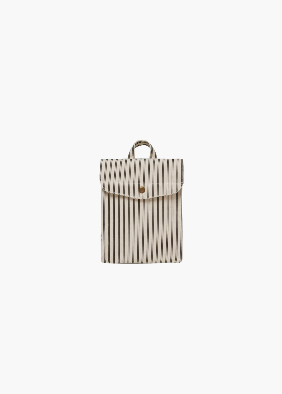 Lunch Bag | Black Pinstripe - FINAL SALE
