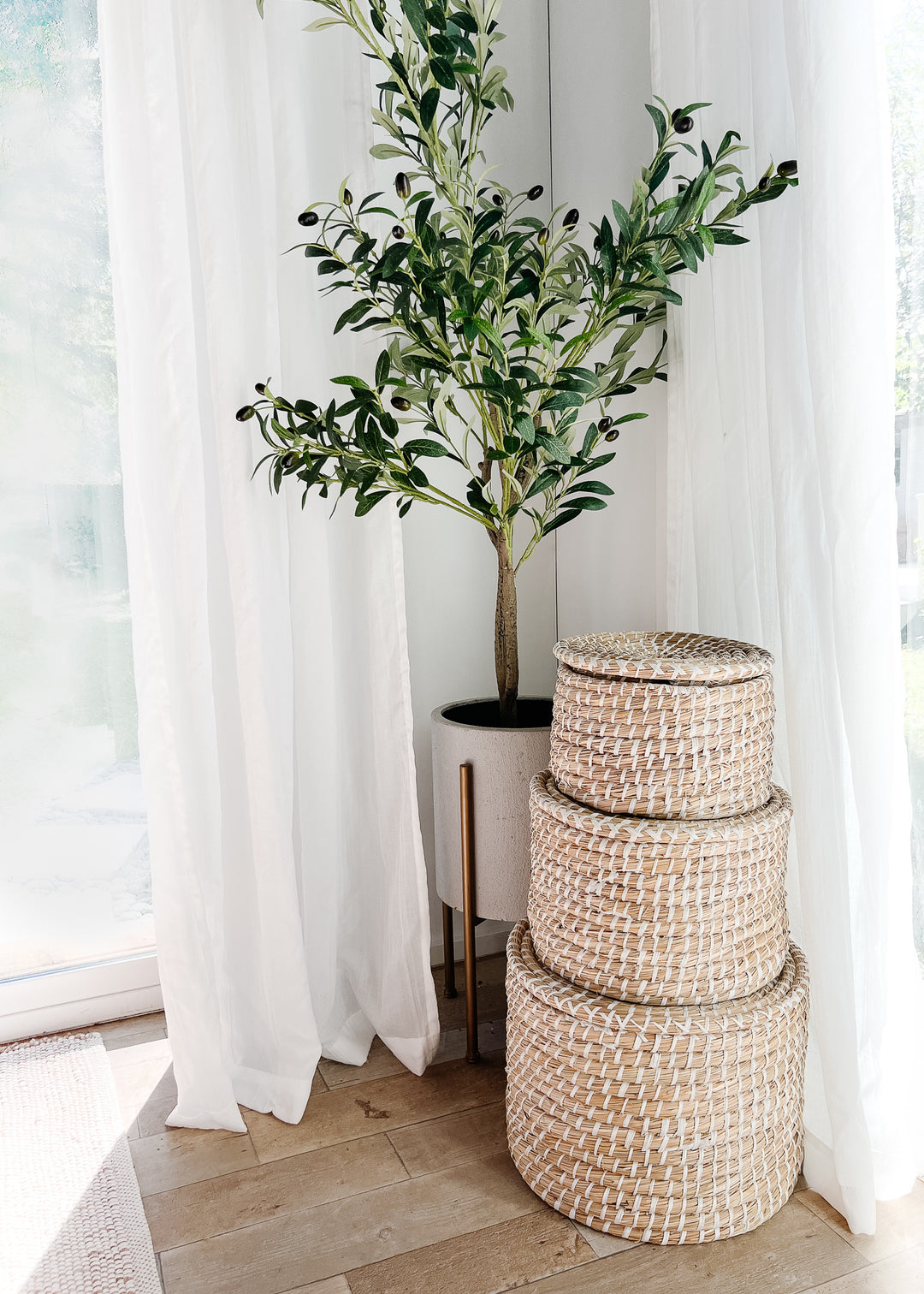 Woven Seagrass Baskets