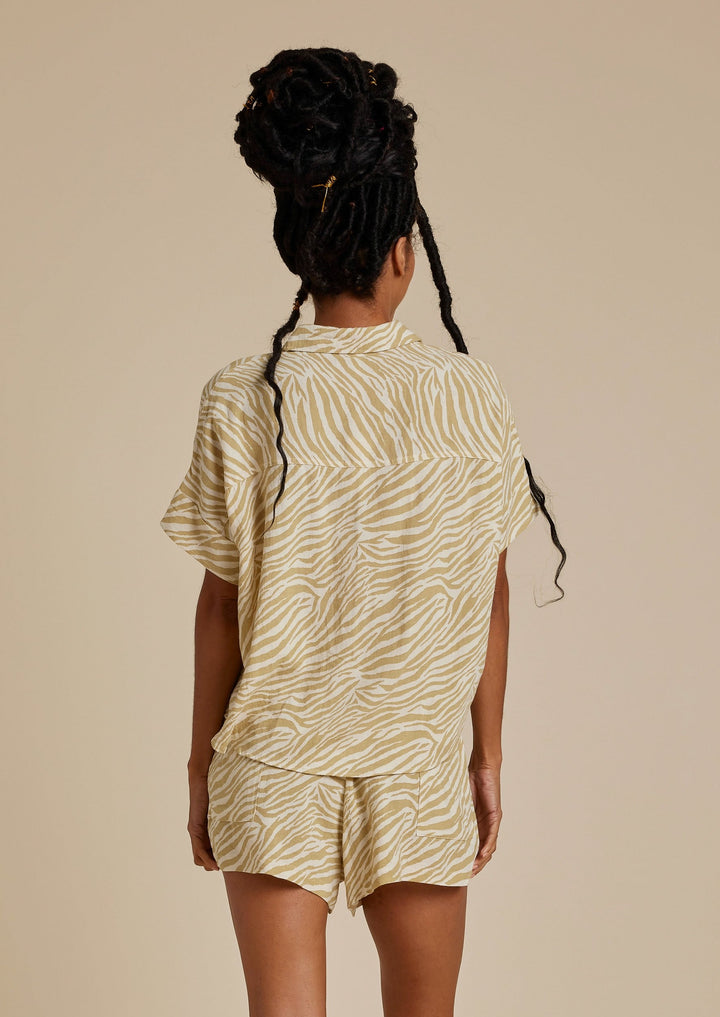 kelli set | zebra - FINAL SALE