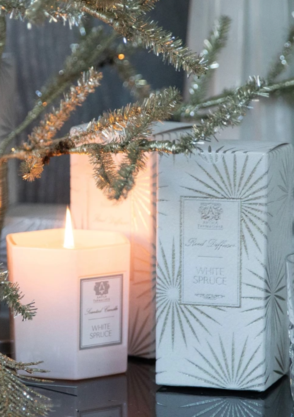 White Spruce Candle