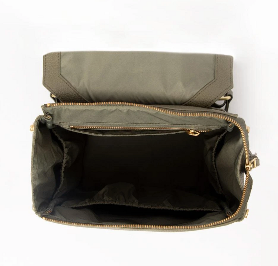 Mini Classic Diaper Bag - Sage