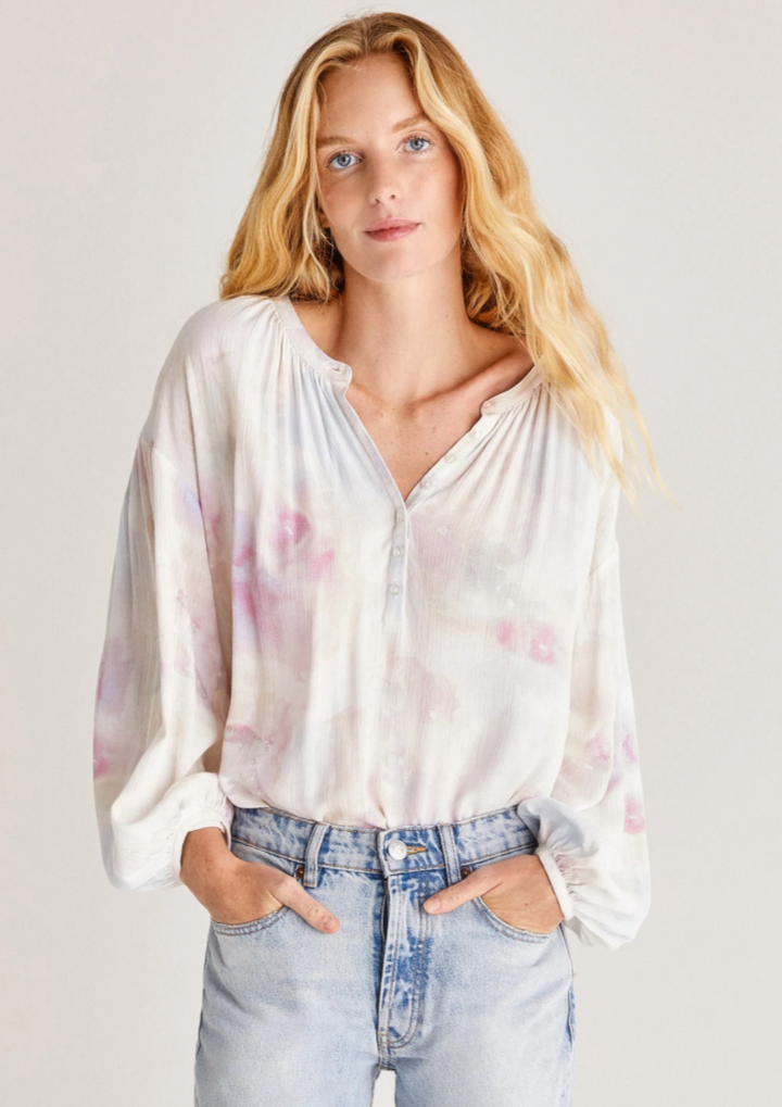 Bayfront Watercolor Top - FINAL SALE