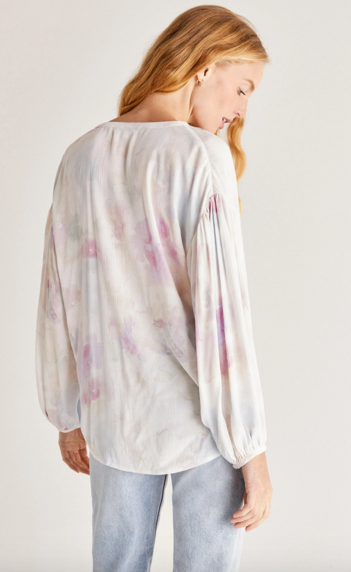 Bayfront Watercolor Top - FINAL SALE