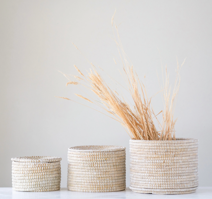 Woven Seagrass Baskets