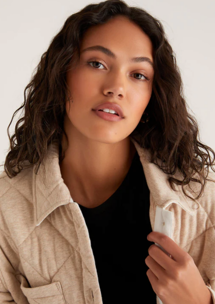 Maya Quilted Shacket - FINAL SALE