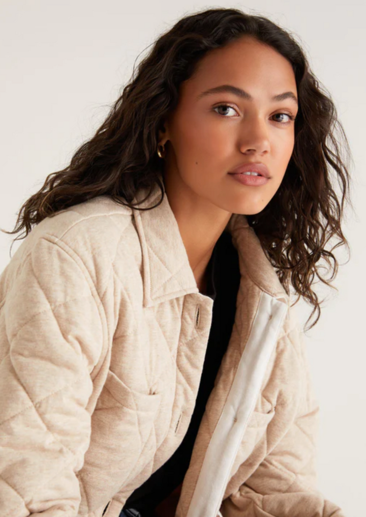 Maya Quilted Shacket - FINAL SALE