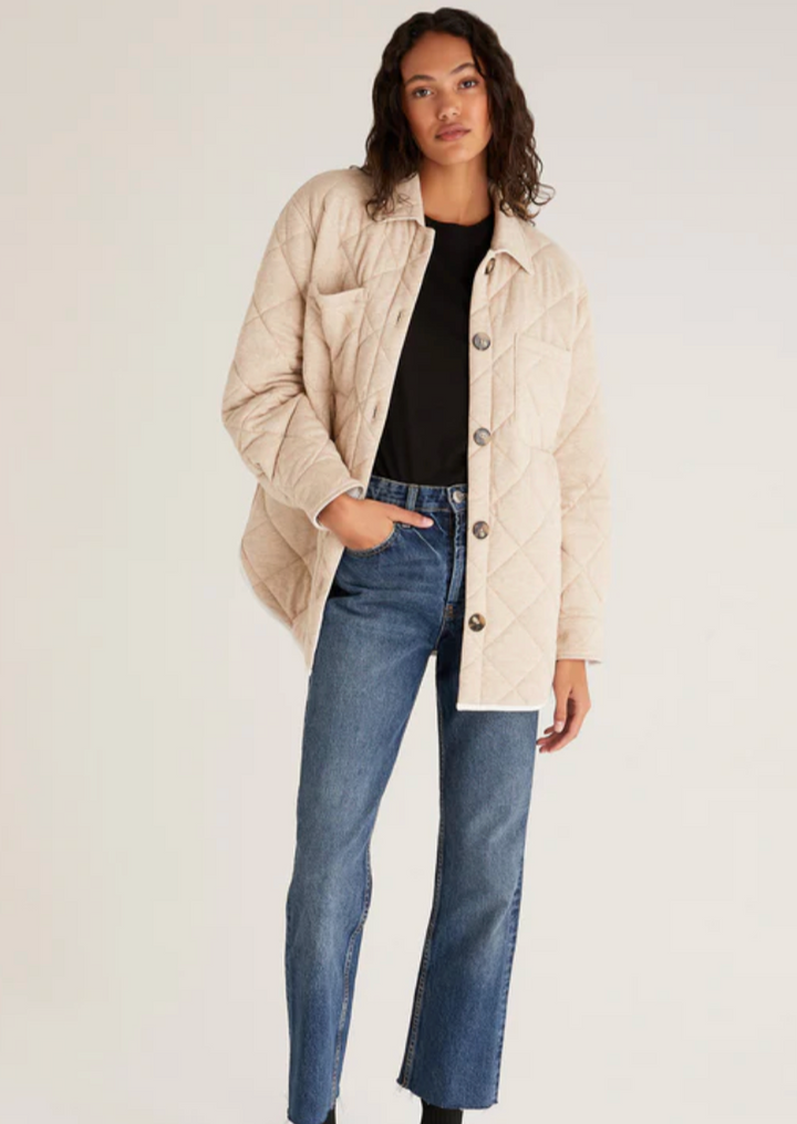 Maya Quilted Shacket - FINAL SALE