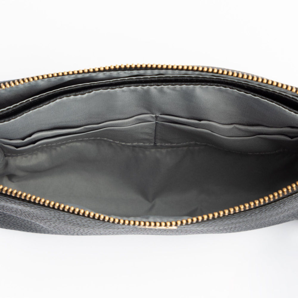 Classic Zip Pouch - Ebony - Macy Carlisle